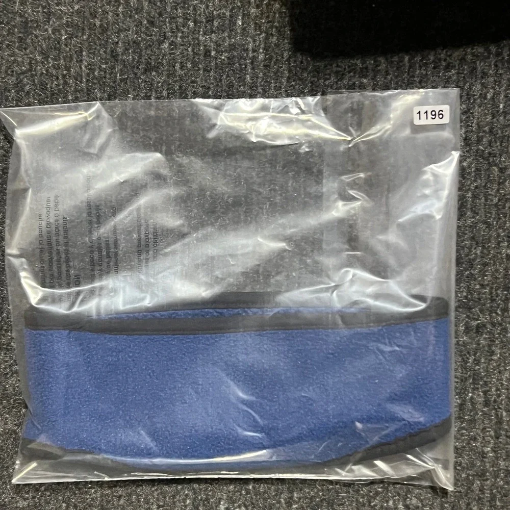 The North Face Headband Women OS Blue Fleece Ear Warmer Ski Snowboard Sporty